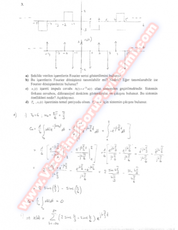 Analog işaret İşleme Vize Soruları Ve Cevapları-2008