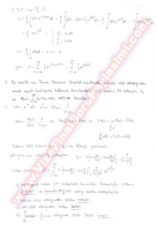 Analog işaret İşleme Vize Soruları Ve Cevapları-2008