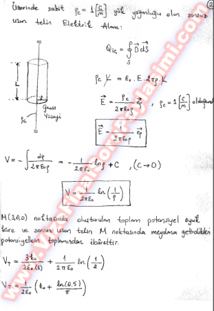 Elektromagnetik Alana Giriş Vize Soruları Ve Çözümleri-2006