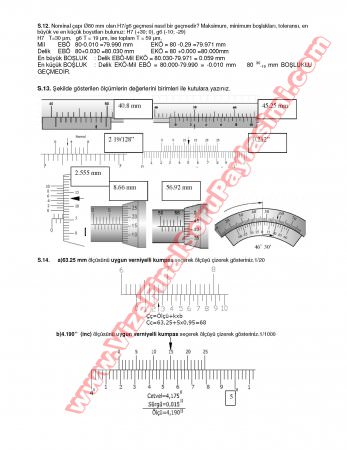 Ölçme Tekniği Final Soruları Ve Cevapları-2010