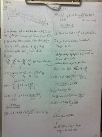 Akışkanlar Mekaniği Final Soruları