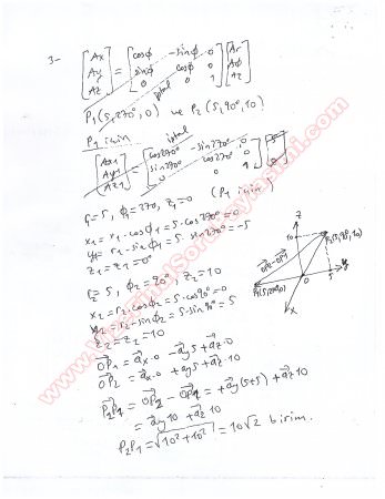 Elektromanyetik Alanlar Vize Soruları 2014