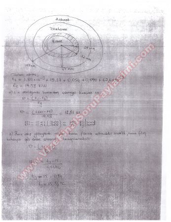 Isı Transferi Final Sınavı