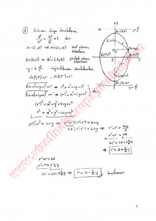 Analitik Geometri-2 Bütünleme Soruları Ve Cevapları-2013