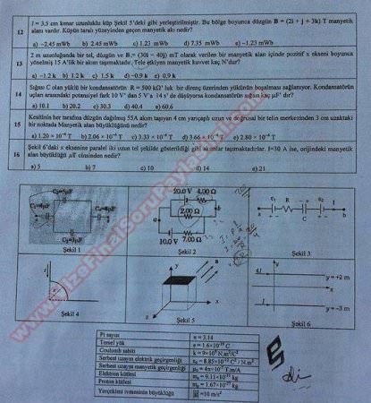 Fizik-2 Final Soruları