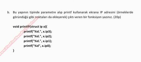 Algoritma ve Programlama -2 Vize Soruları ve Cevapları