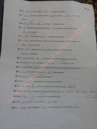 İngilizce Final Soruları