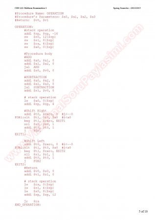 Computer Organizations Midterm Question And Answers