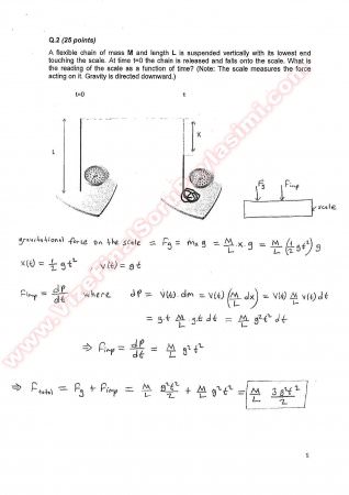 General Physics 1 Final Solutions -2010