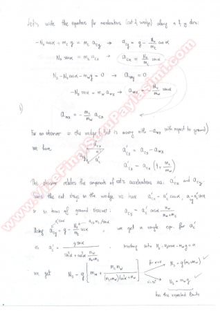 General Physics 1 midterm Solutions -2011