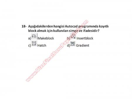 Bilgisayar Destekli Proje -1 Vize Soruları