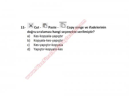 Bilgisayar Destekli Proje -1 Vize Soruları (2.Öğretim)