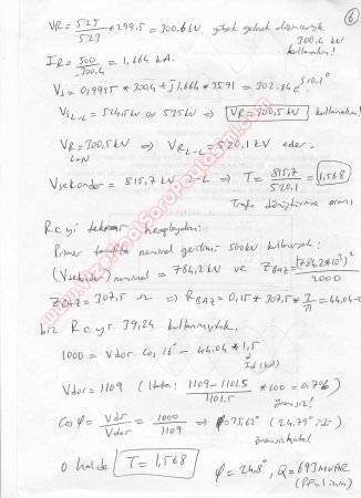 Yüksek Gerilimli Doğru Akımla Enerji İletimi vize Soruları