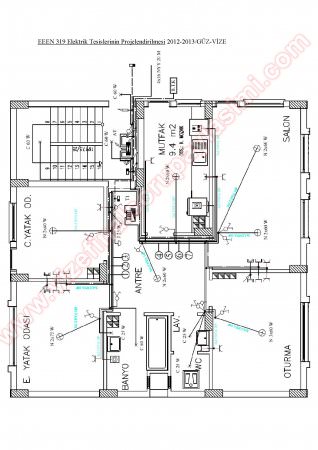 Elektrik Tesislerinin Projelendirilmesi Vize Soruları-2012