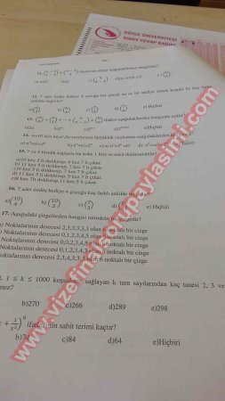 Ayrık İşlevsel Yapılar Final Soruları-2013