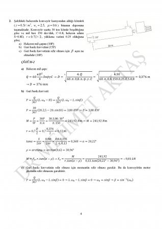 Transport Tekniği Final Soruları Ve Cevapları-2011