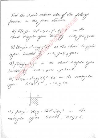 Analiz-2 Final Çalışma Soruları