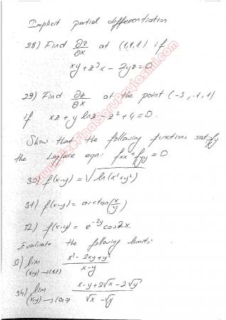 Analiz-2 Final Çalışma Soruları