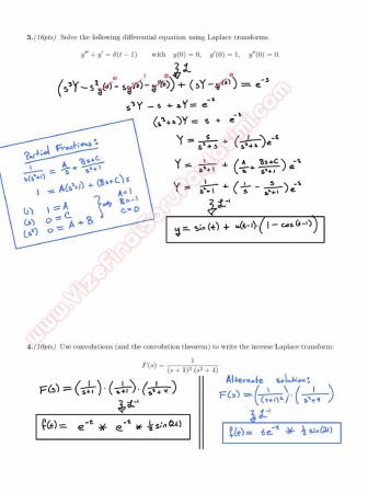 Differential Equations Final Questions And Solutions Summer 2014