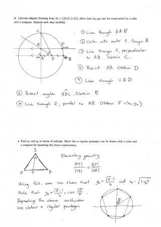 Field Extensions and Galois Theory Final Questions