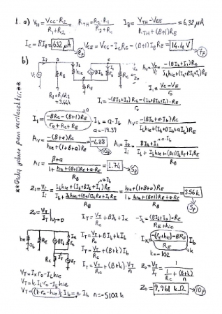 Elektronik Elemanlar Dersi Final Soru ve Cevapları 2015