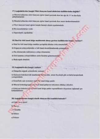 Maddeler Ve Aletler Bilimi Vize Soruları