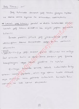 Endüstriyel Atık Sularının Arıtımı Sınav Soruları