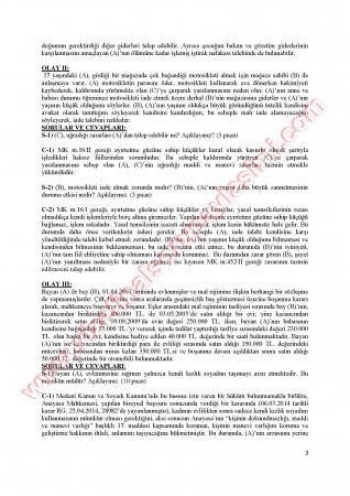 Medeni Hukuk Final Soruları Ve Çözümleri-2014