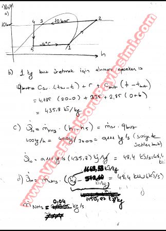 Soğutma Tekniği Vize Soruları Ve Cevapları