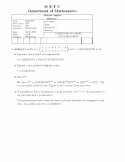 Abstract Algebra First Midterm Exam Questions
