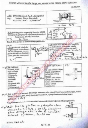 Akışkanlar Mekaniği Final Soruları-2014