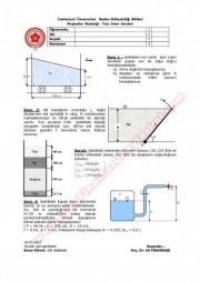 Akışkanlar Mekaniği Vize soruları