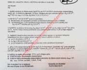 Analitik Kimya-1 Bütünleme Soruları