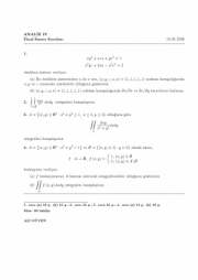 Analiz 4 Final Soruları