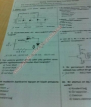 Analog Elektronik Dersi Final Soruları - Test