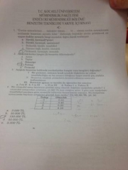 Benzetim Teknikleri Vize Soruları