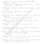 Beslenme Dersi Final Soruları - 2014 / 2015