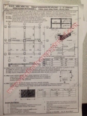 Betonarme-1 Final Soruları-2014