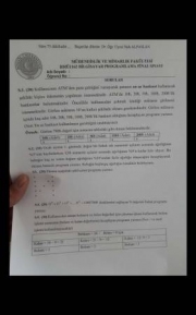 Bilgisayar Programlama Final Soruları