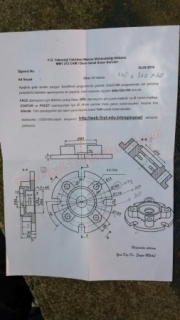CAM-1 Final Soruları - 2016 (SolidWork)