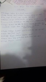 Çevre Jeolojisi vize