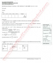 Çevre Kimyası-2 Vize Soruları