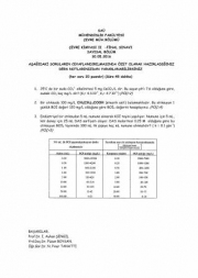 Çevre Kimyası II Final Soruları