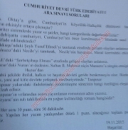 Cumhuriyet Devri Türk Edebiyatı -1 Vize Soruları