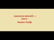 Ders - 9 ( Akışkan Statiği )