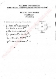 Devre Analizi Final Soru Ve Cevapları