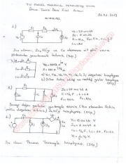 Devre Teorisi Final Soruları - 2013