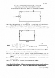 Diferansiyel Denklemler Vize Soruları