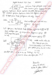 Dijital Kontrol Vize Soruları-2007
