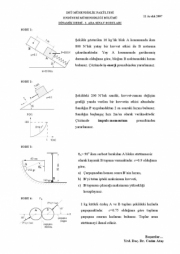 Dinamik 2. Vize Soru ve Cevapları